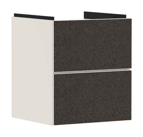 Slika od Xevolos E Vanity unit Sand Matt Beige 480/475 with 2 drawers for handrinse basin