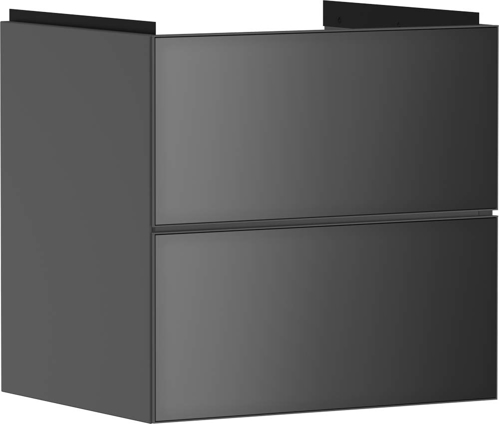 Slika od Xevolos E Vanity unit Slate Matt Grey 580/475 with 2 drawers for wash basin