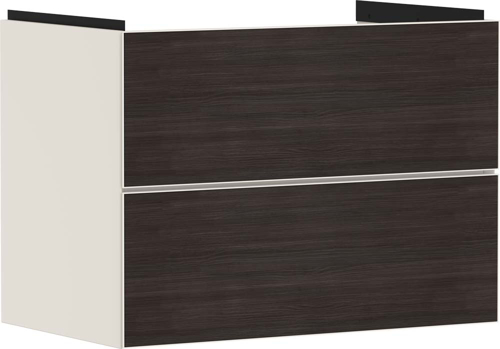Slika od Xevolos E Vanity unit Sand Matt Beige 780/475 with 2 drawers for wash basin