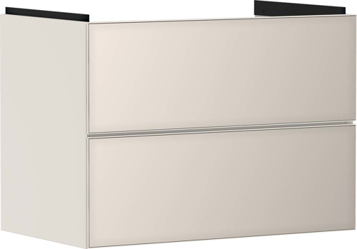 Slika od Xevolos E Vanity unit Sand Matt Beige 780/475 with 2 drawers for wash basin