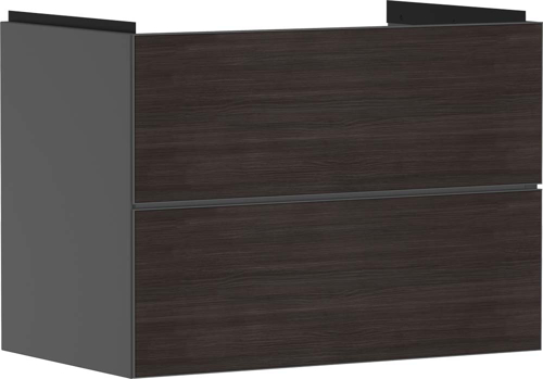 Slika od Xevolos E Vanity unit Slate Matt Grey 780/475 with 2 drawers for wash basin