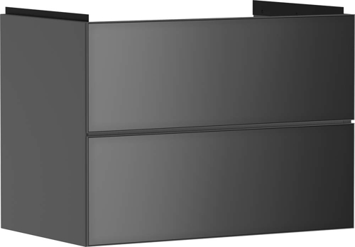 Slika od Xevolos E Vanity unit Slate Matt Grey 780/475 with 2 drawers for wash basin