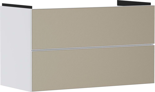 Slika od Xevolos E Vanity unit Matt White 980/475 with 2 drawers for wash basin