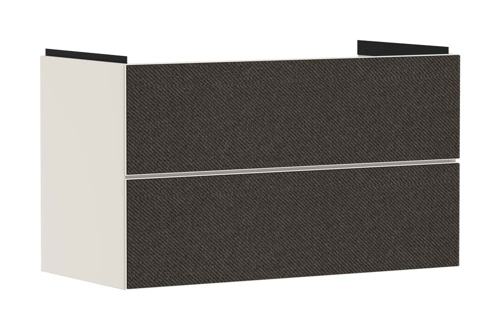 Slika od Xevolos E Vanity unit Sand Matt Beige 980/475 with 2 drawers for wash basin