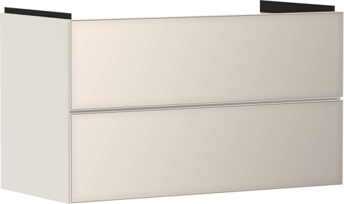 Slika od Xevolos E Vanity unit Sand Matt Beige 980/475 with 2 drawers for wash basin