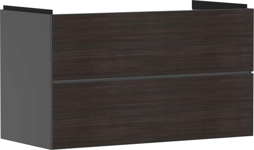 Slika od Xevolos E Vanity unit Slate Matt Grey 980/475 with 2 drawers for wash basin