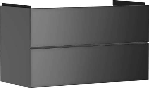 Slika od Xevolos E Vanity unit Slate Matt Grey 980/475 with 2 drawers for wash basin