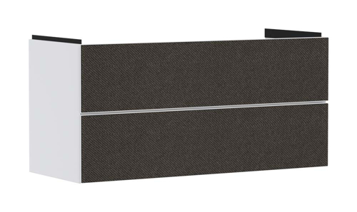 Slika od Xevolos E Vanity unit Matt White 1180/475 with 2 drawers for wash basin