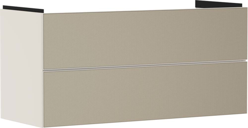 Slika od Xevolos E Vanity unit Sand Matt Beige 1180/475 with 2 drawers for wash basin