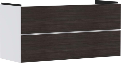 Slika od Xevolos E Vanity unit Matt White 1180/475 with 2 drawers for wash basin