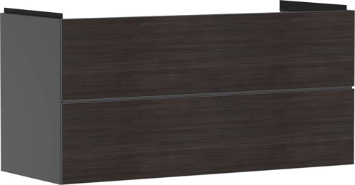Slika od Xevolos E Vanity unit Slate Matt Grey 1180/475 with 2 drawers for wash basin