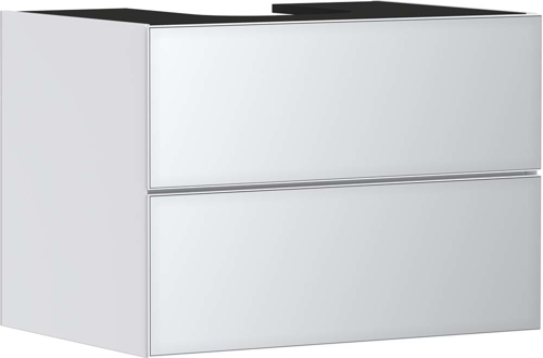 Slika od Xevolos E Vanity unit Matt White 780/550 with 2 drawers for console with cutout middle