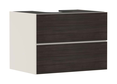 Slika od Xevolos E Vanity unit Sand Matt Beige 780/550 with 2 drawers for console with cutout middle