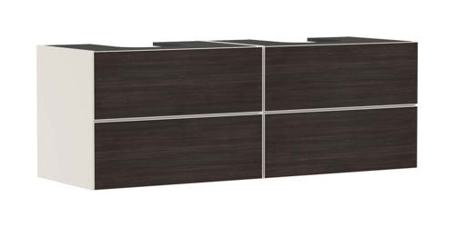 Slika od Xevolos E Vanity unit Sand Matt Beige 1570/550 with 4 drawers for console with 2 cutouts