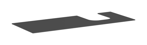 Slika od Xevolos E Console 1370/550 with cutout right for countertop basin ground