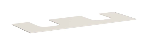 Slika od Xevolos E Console 1570/550 with 2 cutouts for countertop basin ground