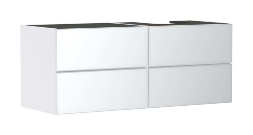 Slika od Xevolos E Vanity unit Matt White 1370/550 with 4 drawers for console with cutout right