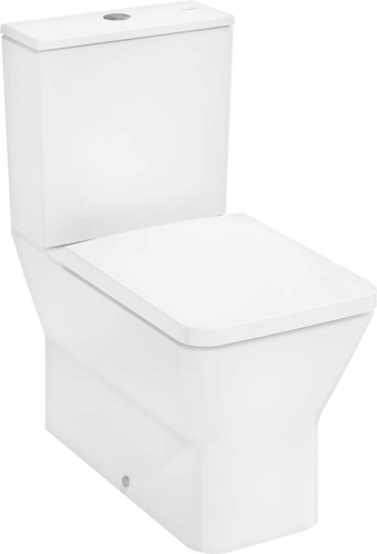 Slika od EluPura Original Q Floorstanding WC Set close coupled 640 with vertical/horizontal outlet, AquaChannel Flush with tank and WC seat and cover