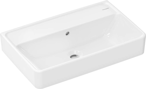 Slika od Xanuia Q Wash basin Compact 600/370 without tap hole with overflow