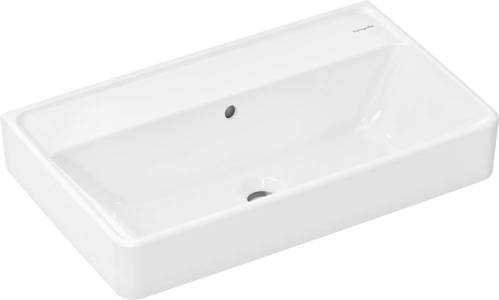 Slika od Xanuia Q Wash basin Compact 650/390 without tap hole with overflow