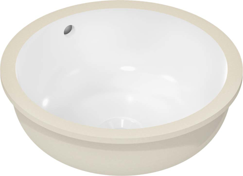 Slika od Xuniva S Undercounter basin 350/350 without tap hole with overflow, SmartClean