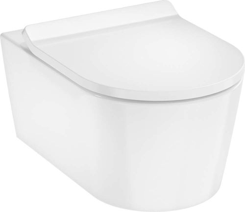Slika od EluPura S Wall hung WC Set 540 AquaHelix Flush, HygieneEffect with WC seat and cover with SoftClose and QuickRelease, Slim