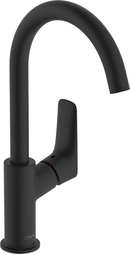 Slika od Logis Single lever basin mixer 210 with swivel spout and pop-up waste set