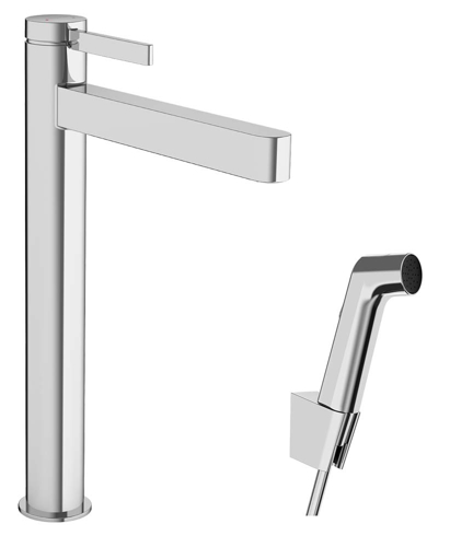 Slika od Finoris Single lever basin mixer 260 with bidette hand shower and shower hose 160 cm