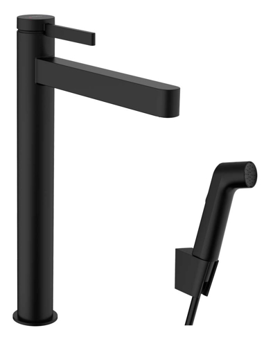 Slika od Finoris Single lever basin mixer 260 with bidette hand shower and shower hose 160 cm