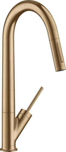 Slika od Starck Single lever kitchen mixer 270 with pull-out spray