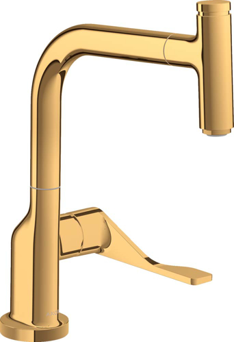 Slika od Citterio Single lever kitchen mixer 230 with pull-out spout EcoSmart