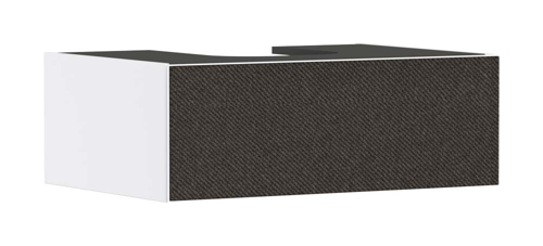 Slika od Xevolos E Vanity unit Matt White 780/550 with 1 drawer for console with cutout middle