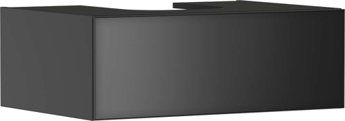 Slika od Xevolos E Vanity unit Slate Matt Grey 780/550 with 1 drawer for console with cutout middle