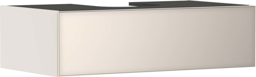 Slika od Xevolos E Vanity unit Sand Matt Beige 980/550 with 1 drawer for console with cutout middle