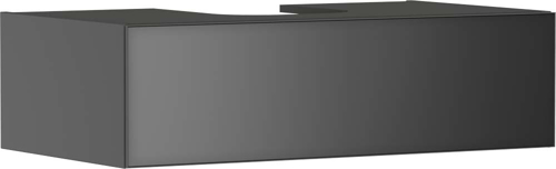 Slika od Xevolos E Vanity unit Slate Matt Grey 980/550 with 1 drawer for console with cutout middle