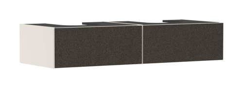 Slika od Xevolos E Vanity unit Sand Matt Beige 1370/550 with 2 drawers for console with 2 cutouts