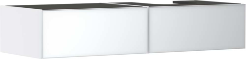 Slika od Xevolos E Vanity unit Matt White 1370/550 with 2 drawers for console with cutout right