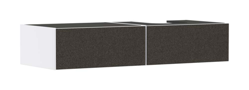 Slika od Xevolos E Vanity unit Matt White 1370/550 with 2 drawers for console with cutout right