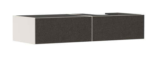 Slika od Xevolos E Vanity unit Sand Matt Beige 1370/550 with 2 drawers for console with cutout right