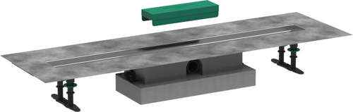 Slika od uBox universal Complete set for flat installation - 900 for shower drains finish sets