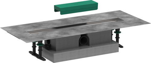 Slika od uBox universal Complete set for standard installation - 600 for shower drains finish sets