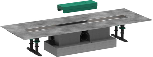 Slika od uBox universal Complete set for standard installation - 700 for shower drains finish sets