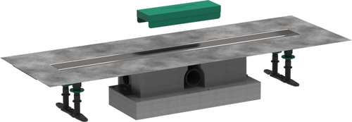 Slika od uBox universal Complete set for standard installation - 800 for shower drains finish sets