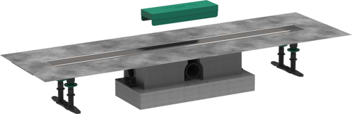 Slika od uBox universal Complete set for standard installation - 900 for shower drains finish sets