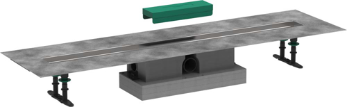 Slika od uBox universal Complete set for standard installation - 1000 for shower drains finish sets