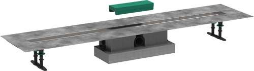 Slika od uBox universal Complete set for standard installation - 1200 for shower drains finish sets