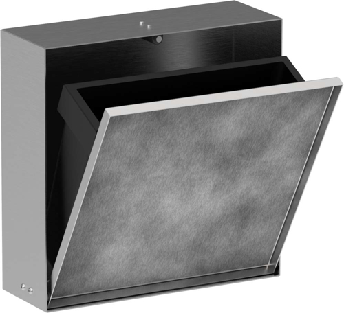 Slika od XtraStoris Rock Recessed waste bin with tileable door 300/300/100