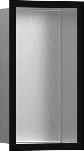 Slika od XtraStoris Individual Wall niche Brushed Stainless Steel with design frame 300/150/100
