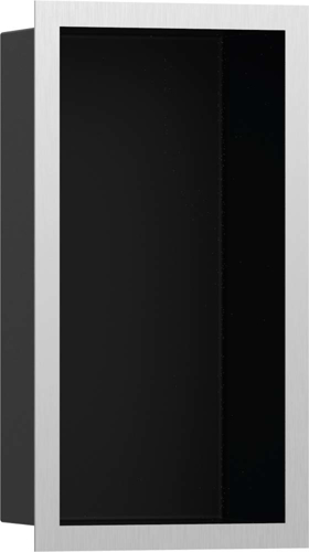 Slika od XtraStoris Individual Wall niche Matt Black with design frame 300/150/100