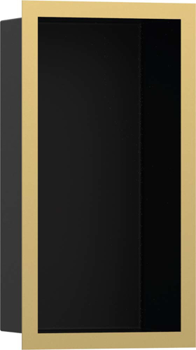 Slika od XtraStoris Individual Wall niche Matt Black with design frame 300/150/100